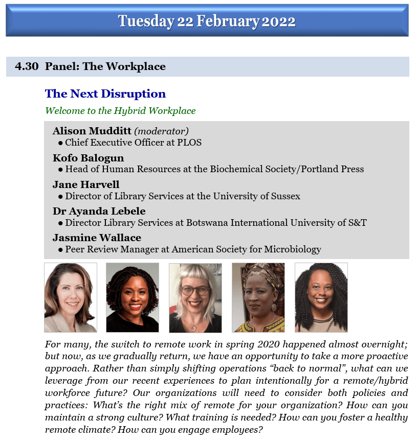 The Next Disruption
Welcome to the Hybrid Workplace
For many, the switch to remote work in spring 2020 happened almost overnight; but now, as we gradually return, we have an opportunity to take a more proactive approach. Rather than simply shifting operations “back to normal”, what can we leverage from our recent experiences to plan intentionally for a remote/hybrid workforce future? Our organizations will need to consider both policies and practices: What’s the right mix of remote for your organization? How can you maintain a strong culture? What training is needed? How can you foster a healthy remote climate? How can you engage employees?